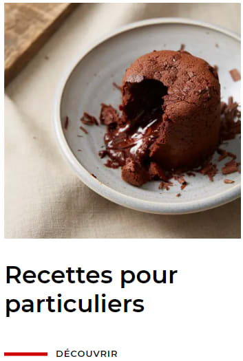 Recettes pour particuliers